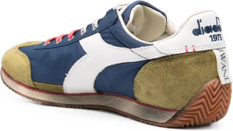 JW Anderson x Diadora Equipe sneakers met suède vlakken Blauw - Foto 2