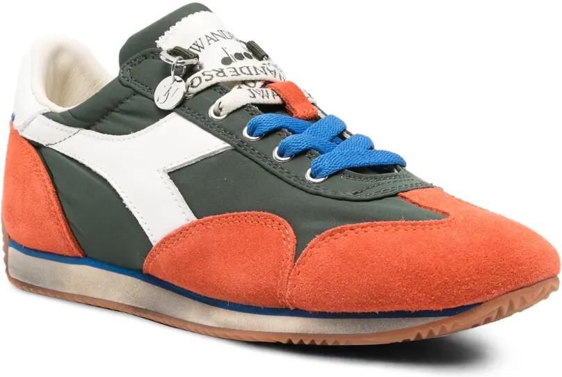 JW Anderson x Diadora Equipe sneakers met suède vlakken Groen - Foto 2