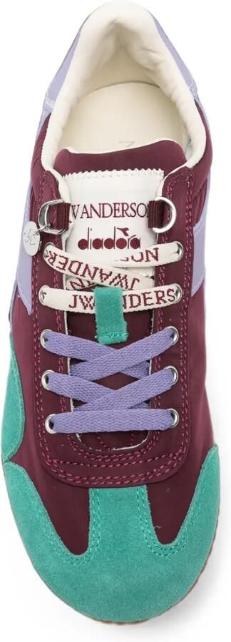 JW Anderson x Diadora Equipe sneakers met vlakken Rood - Foto 4