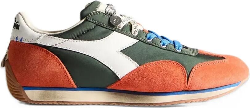 JW Anderson x Diadora Equipe suede-panelled sneakers Groen