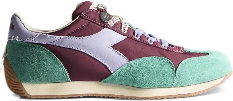 JW Anderson x Diadora Equipe suede-panelled sneakers Rood