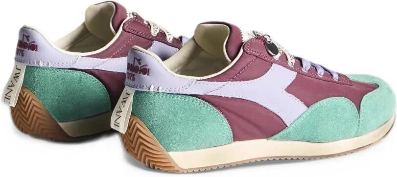 JW Anderson x Diadora Equipe suede-panelled sneakers Rood - Foto 3