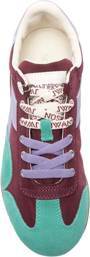 JW Anderson x Diadora Equipe trainers in empire red Rood - Foto 4