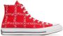 JW Anderson x Red Logo Print Sneakers Rood - Thumbnail 1