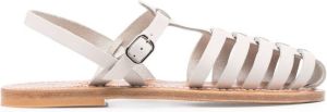 K. Jacques Adrien leren sandalen Beige