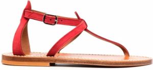 K. Jacques Buffon sandalen met bandjes Roze