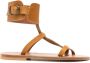 K. Jacques Caravelle leren sandalen Beige - Thumbnail 1