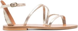 K. Jacques Epicure sandalen van lakleer Zilver