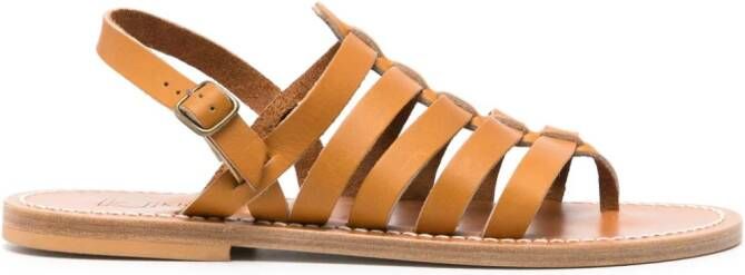 K. Jacques Homer leren sandalen Beige