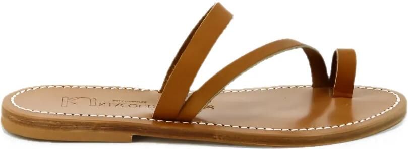 K. Jacques Actium toe-strap sandals Bruin