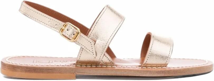 K. Jacques Barigoule double-strap sandals Goud