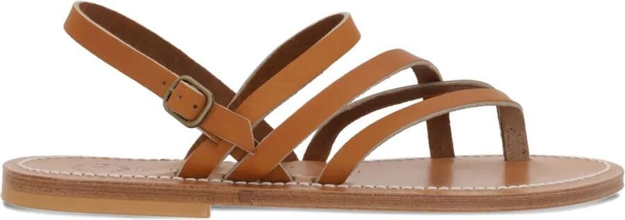 K. Jacques Nemesis sandalen met bandjes Bruin