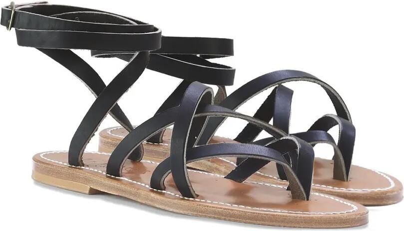 K. Jacques Zenobie sandalen met meerdere bandjes Zwart - Foto 2