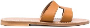 K. Jacques Sandalen met bandjes Bruin