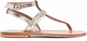 K. Jacques Sandalen met open neus Beige