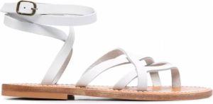 K. Jacques Zenobie sandalen met open neus Wit