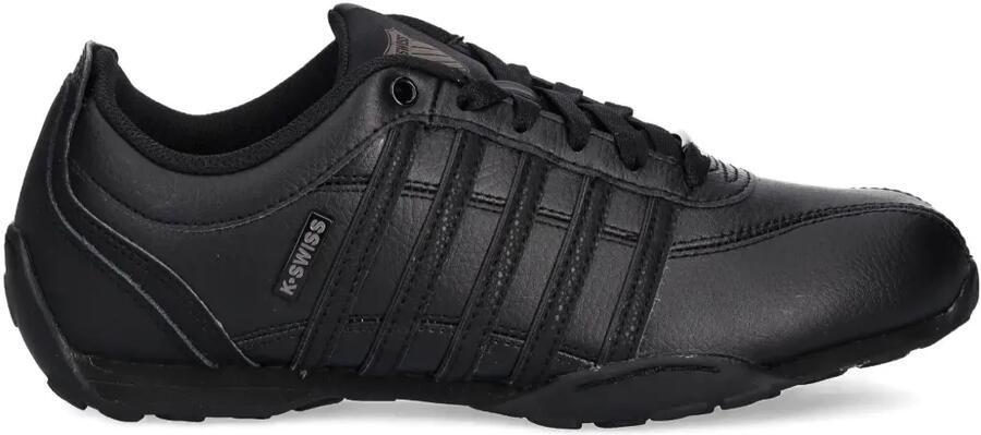 K-Swiss Arvee leren sneakers Zwart