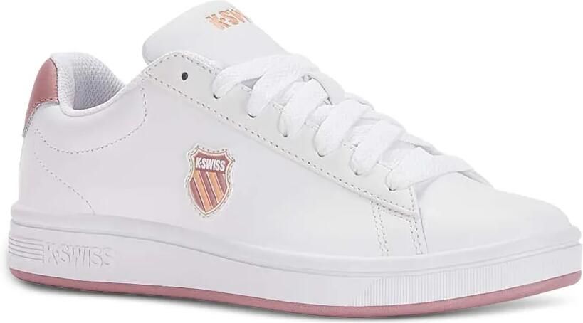 K-Swiss Court Shield II sneakers met logo-patch Wit - Foto 4
