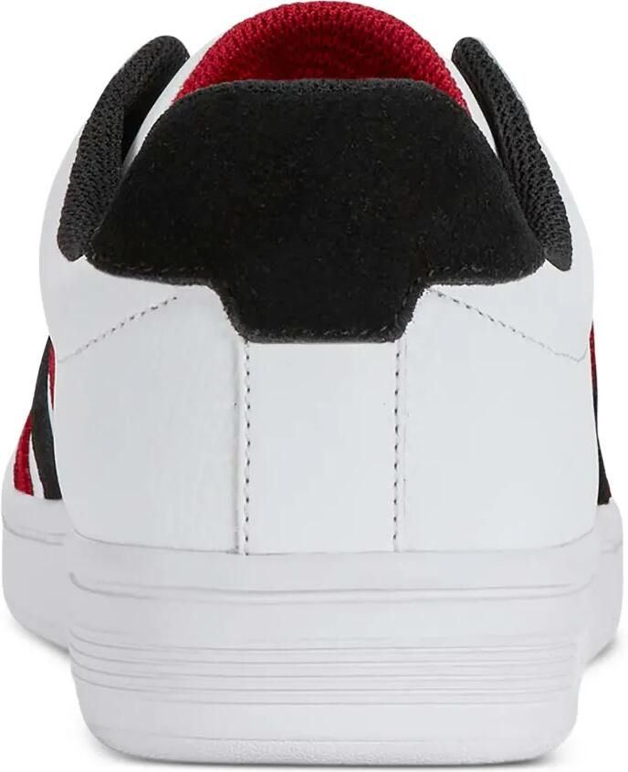K-Swiss Court Tiebreak gestreepte leren sneakers Wit - Foto 2