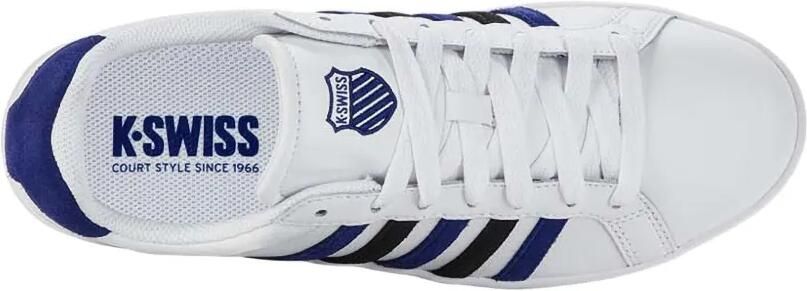 K-Swiss Court Tiebreak gestreepte sneakers Wit - Foto 4