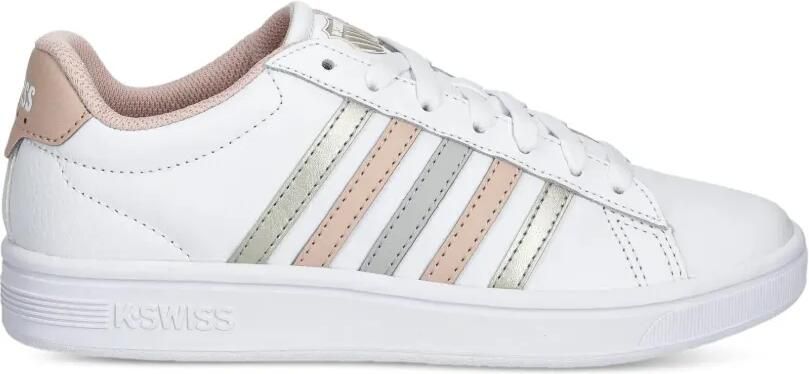 K-Swiss Court Tiebreak II sneakers met zijstreep Wit - Foto 4