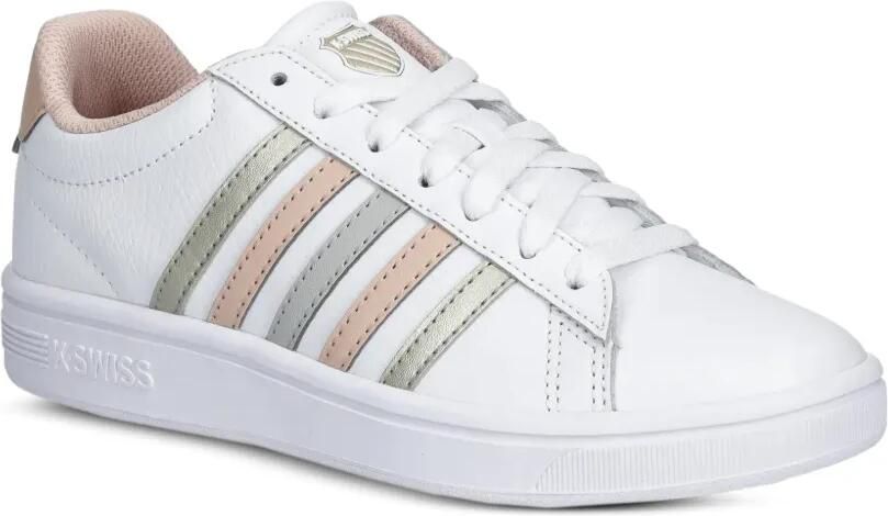 K-Swiss Court Tiebreak II sneakers met zijstreep Wit - Foto 3