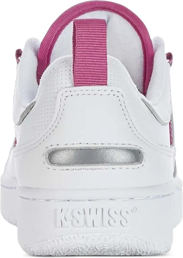 K-Swiss Gestreepte leren sneakers Wit - Foto 2