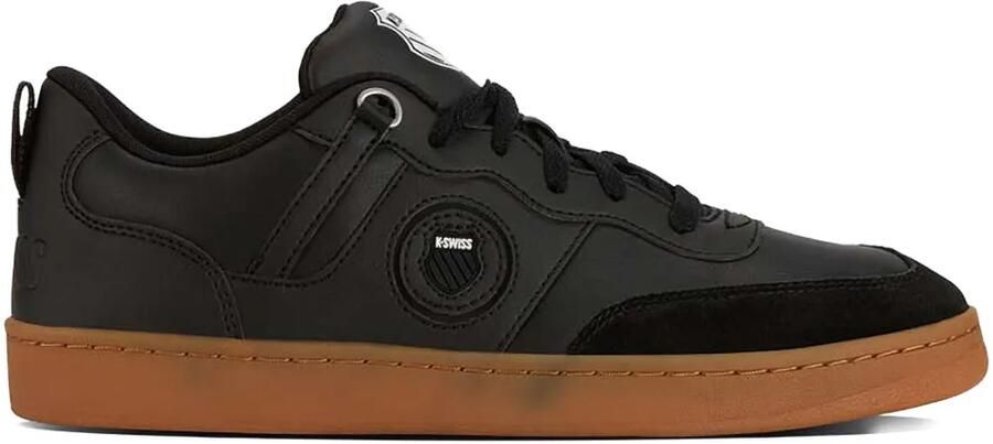 K-Swiss K-Varsity sneakers met gomzool Zwart
