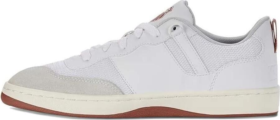 K-Swiss Leren sneakers met mesh vlak Wit