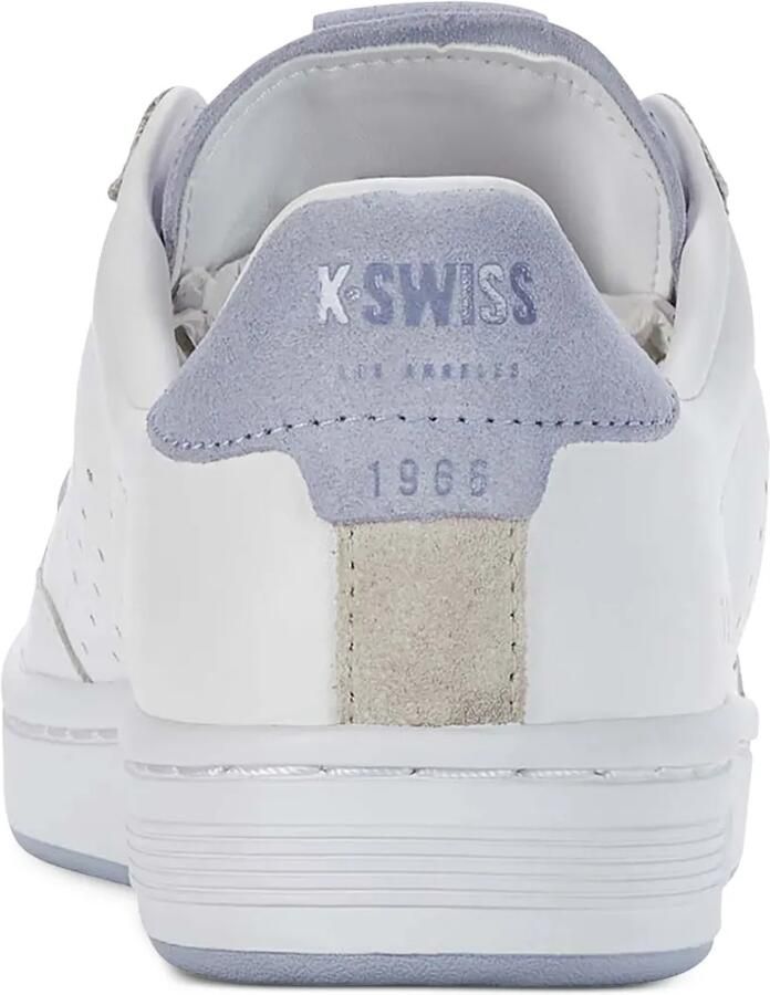 K-Swiss Lozan Klub leren sneakers met geperforeerde details Wit