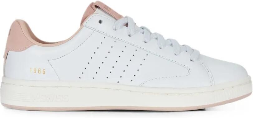 K-Swiss Lozan Klub LTH low-top sneakers met geperforeerde details Wit