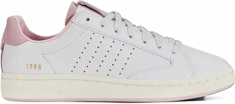 K-Swiss Lozan Klub perforated-detail low-top sneakers Wit