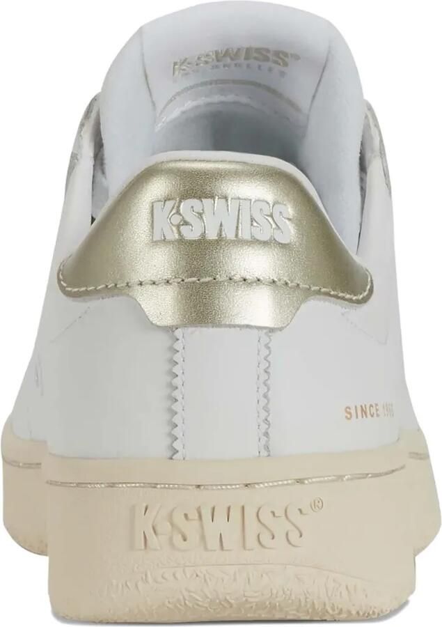 K-Swiss Slammklub leren sneakers Wit - Foto 3