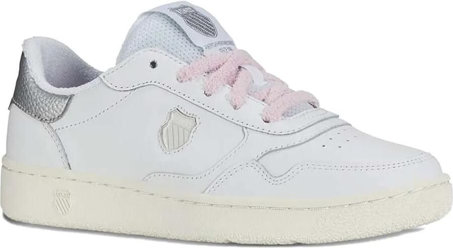 K-Swiss Slamshield II leren sneakers Wit