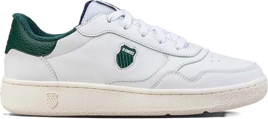 K-Swiss Sneakers met leren vlakken Wit