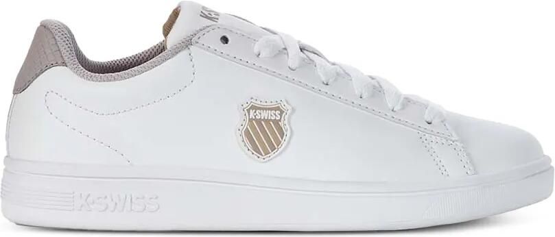 K-Swiss Sneakers met logopatch Wit