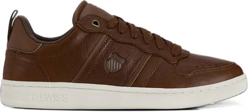 K-Swiss Sneakers met logoplakkaat Bruin
