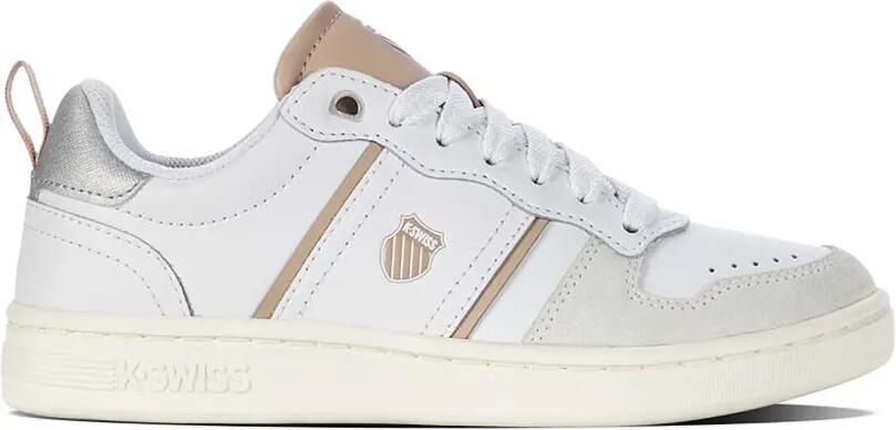 K-Swiss Sneakers met logoplakkaat Wit