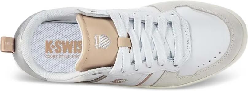 K-Swiss Sneakers met logoplakkaat Wit - Foto 4
