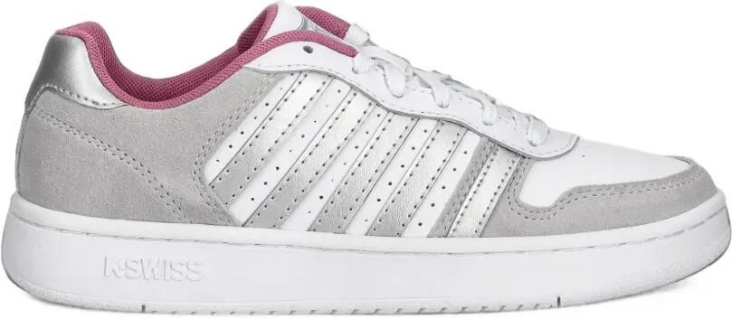 K-Swiss Sneakers met streep en vlak Grijs