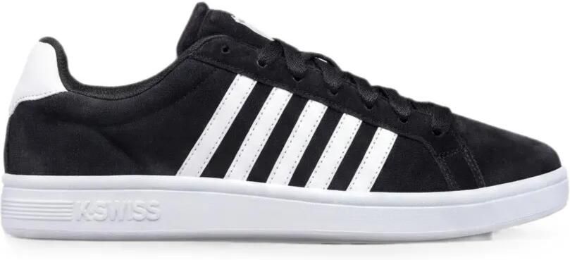 K-Swiss Sneakers met streep en vlak Zwart
