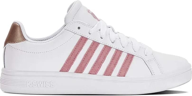 K-Swiss Sneakers met streep Wit