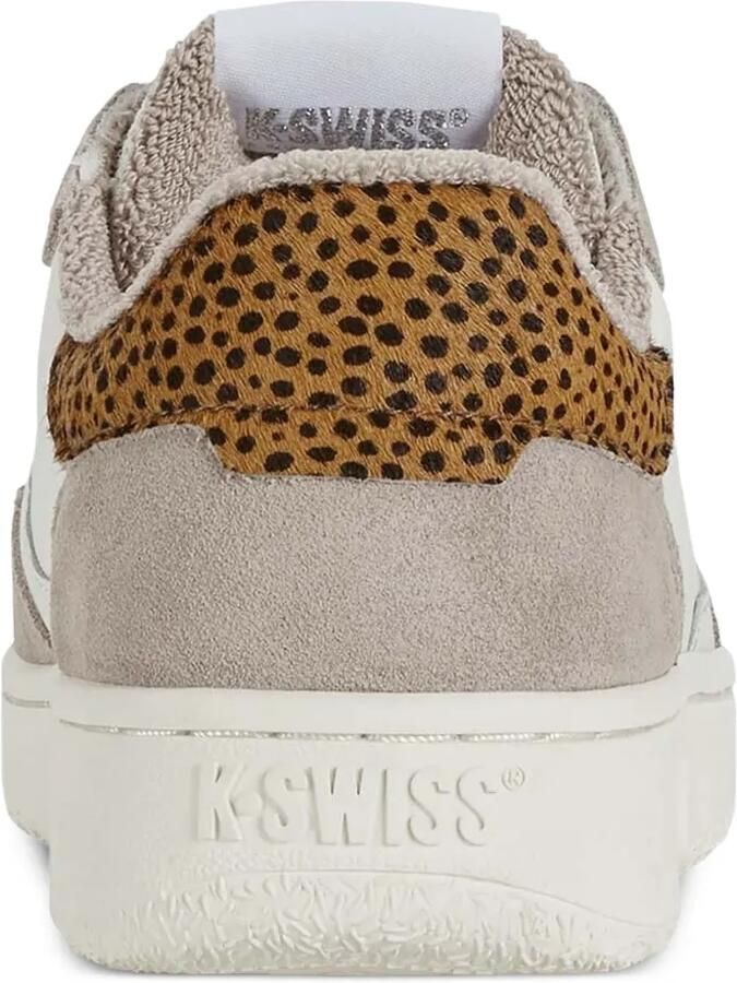 K-Swiss Sneakers met suède vlakken en luipaardprint Beige - Foto 2