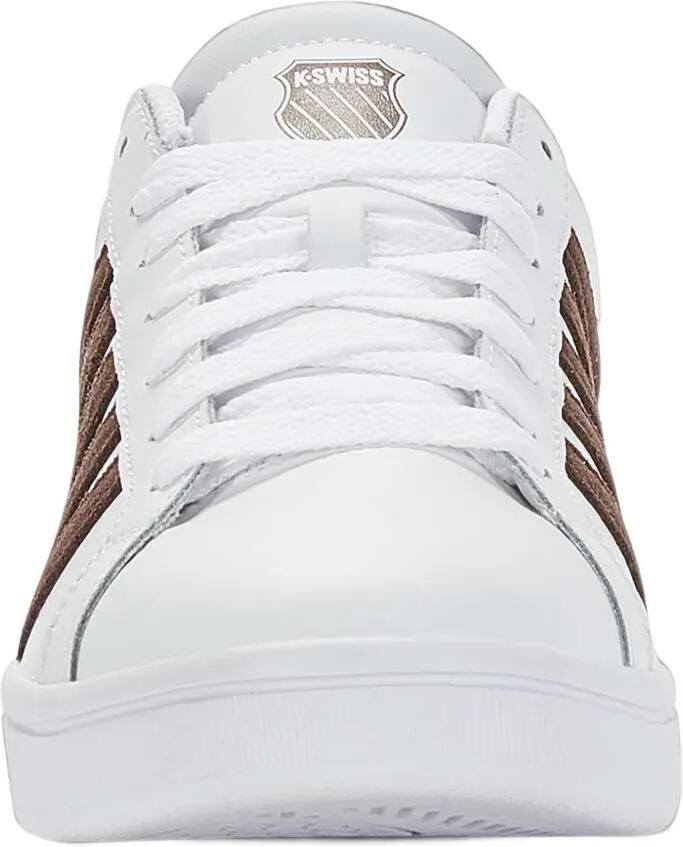 K-Swiss The Court Tiebreak low-top sneakers met streepdetail Wit - Foto 3