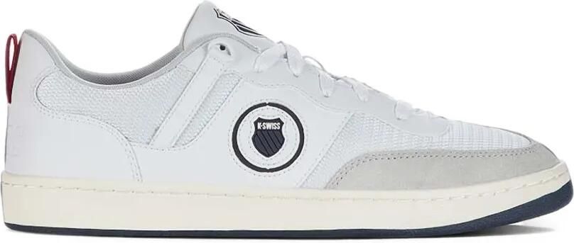 K-Swiss Varsity sneakers met vlakken en logo-patch Wit