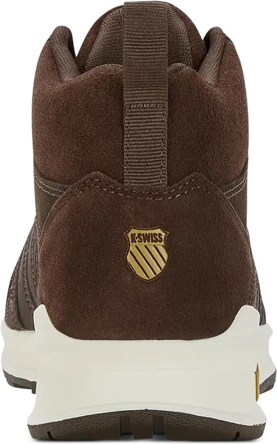 K-Swiss Vista Trainer high-top sneakers met suède vlakken Bruin - Foto 3