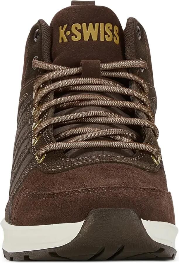 K-Swiss Vista Trainer high-top sneakers met suède vlakken Bruin - Foto 2
