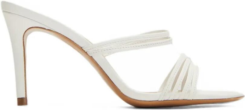 Kalda Simone leren sandalen met bandjes Wit
