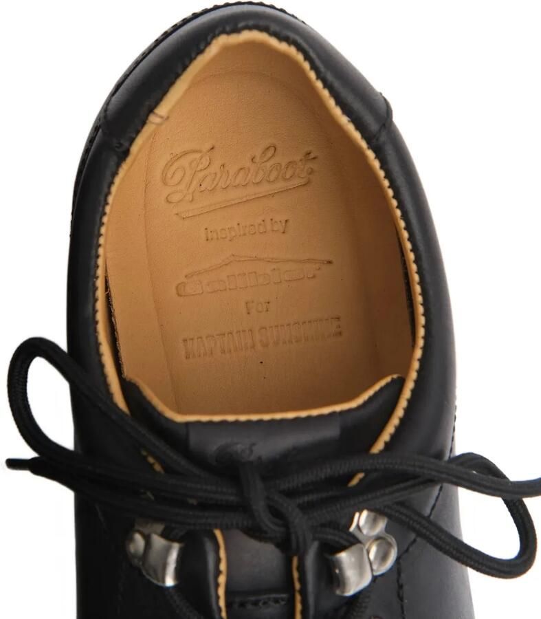 Kaptain Sunshine x Paraboot leren veterschoenen Zwart - Foto 2