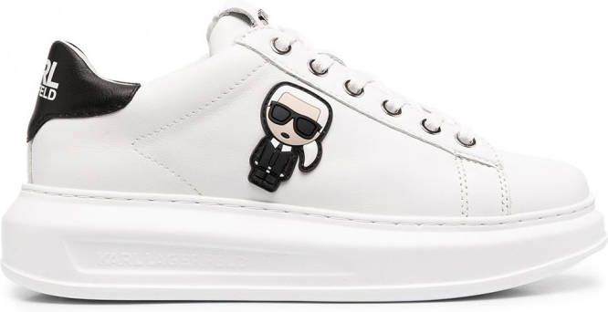 Karl Lagerfeld Ikonik Karl low-top sneakers Wit